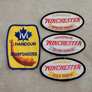 Winchester Shooting Qualification Patches Early 1980s